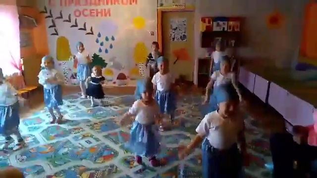Танец "Тучка". 2016 год. МДОУ д/c "Болдиновский" смотреть онлайн