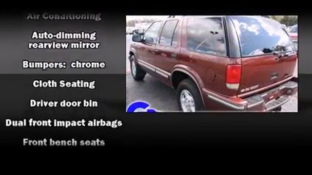 Used 1998 Chevrolet Blazer - StockID: 6-84636A - Hank Graff Davison, Flint Chevy Dealer
