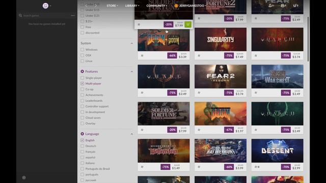 Let's Explore GOG (Good Old Games) - Alternative To Steam смотреть онлайн