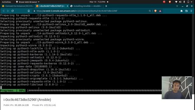 Part 3: How to Install ANSIBLE on LINUX? Ansible Installation on Ubuntu AWS EC2 Instance смотреть онлайн
