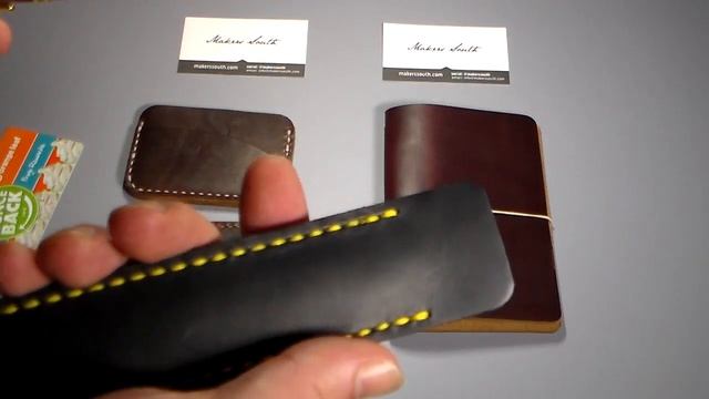 MakersSouth Premium Leather Gear, Wallets, Pen Sheath, Notepad Holder смотреть онлайн