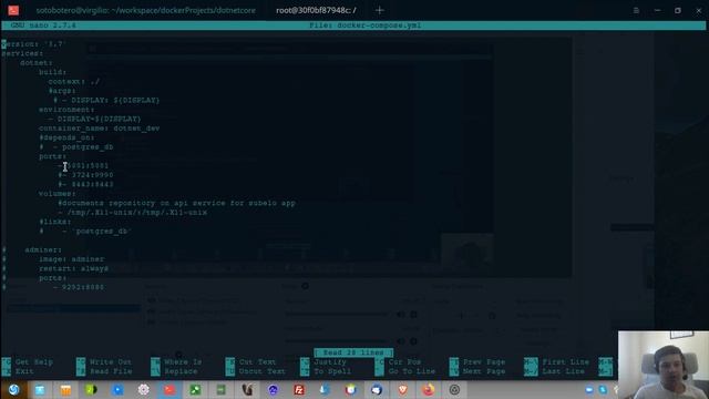 Docker con interface grafica + .net core + visual studio code смотреть онлайн