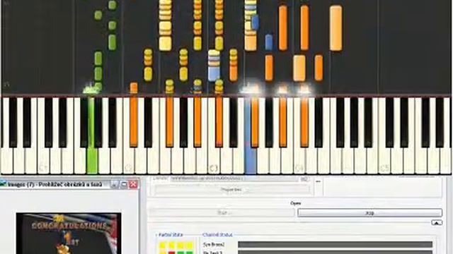 Sonic R Radical City midi (Synthesia+Mt-32 Sound module emulator) смотреть онлайн