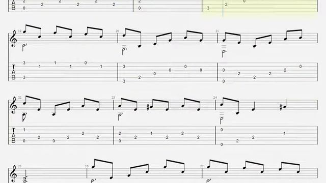 What Child Is This (Greensleeves) Guitar Tab смотреть онлайн