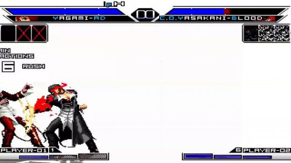 [KOF Mugen] Yagami AD LV 2 Vs Super Orochi Power Team