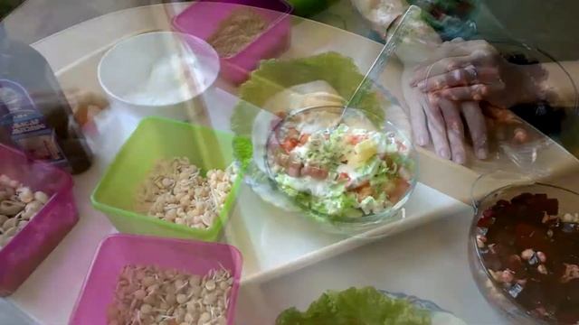 Рецепты Салатов с Проростками Бобовых ( Горох, Фасоль) и Чечевицей (часть 2) смотреть онлайн