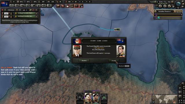 Hearts of Iron IV Kaiserreich - Royal Britain (Canada) 04 War w/ Legation Cities! смотреть онлайн