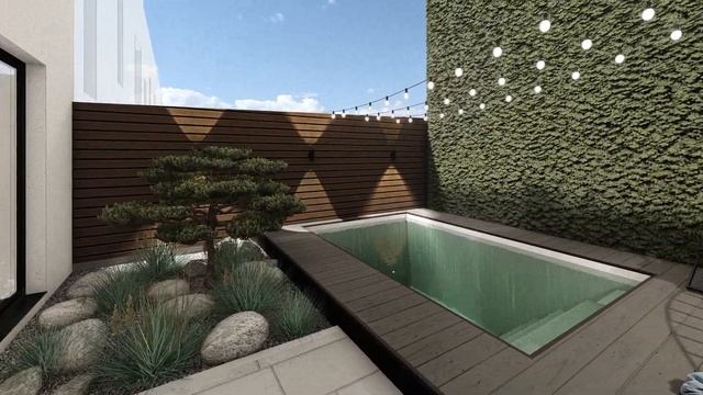 Таунхаус - участок или дом? Ландшафтный дизайн. смотреть онлайн