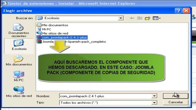 Joomla - Instalar componente смотреть онлайн