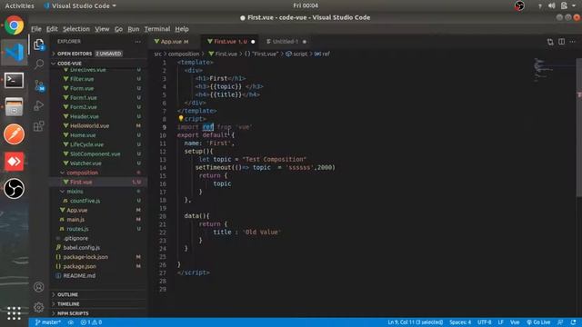 Composition Api | Ref & Reactive | #24 | Composition API | Vue Js 3 Tutorial in Hindi смотреть онлайн