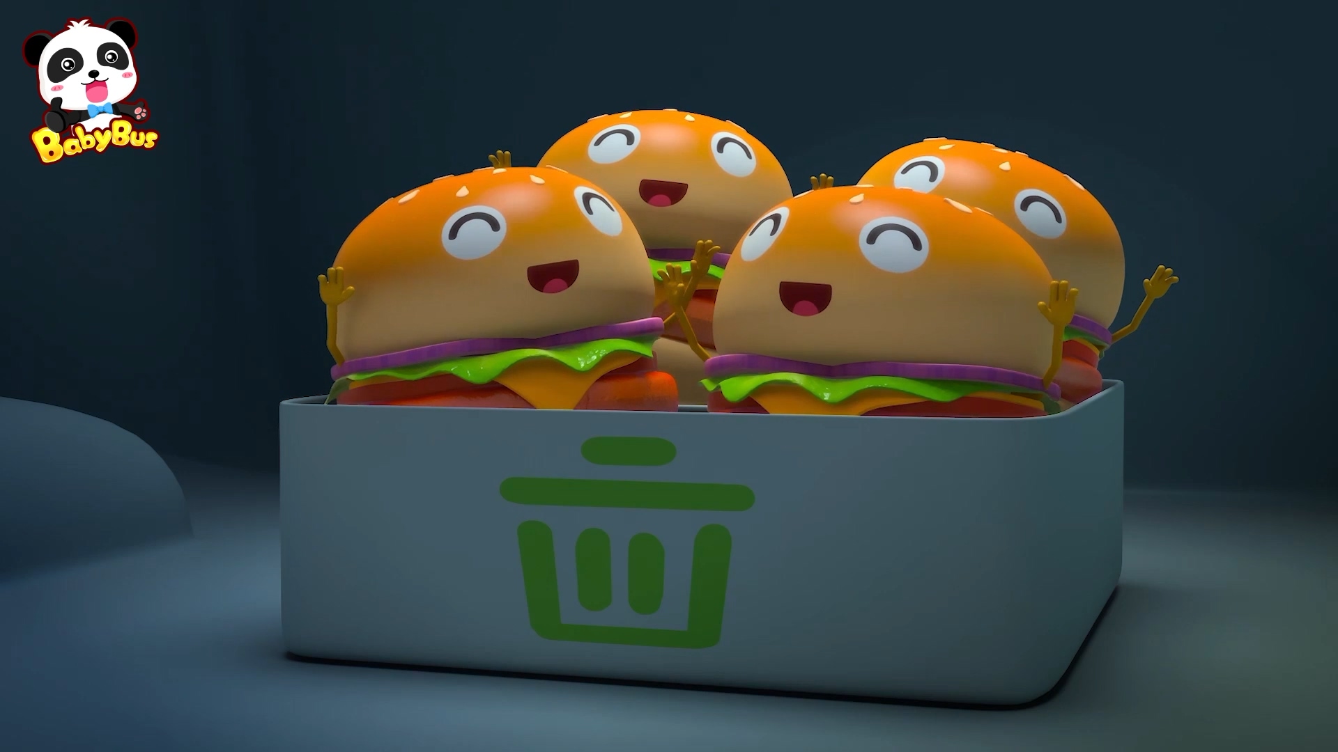 Убегайте, гамбургеры | Серия детской песенки про еду | Новый мультик для детей | BabyBus смотреть онлайн