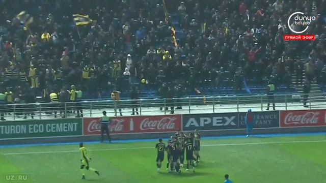 BUNYODKOR 0:1 PAXTAKOR ⚽Dragan Cheran, 14 (0:1) #uzpfl #superliga #bunyodkor #paxtakor смотреть онлайн