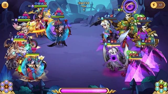 ?Idle Heroes? Кампания пустоты 1-6-4 Void campaign смотреть онлайн