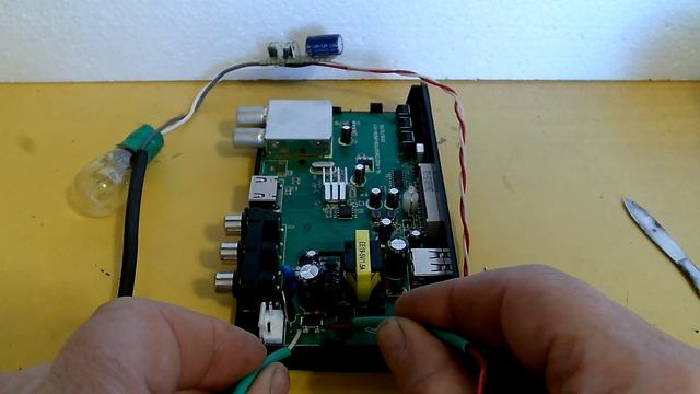 Ремонт приставки CADENA SDT 1711 по "детски" смотреть онлайн