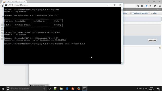 Flyway integrate to an existent Database смотреть онлайн