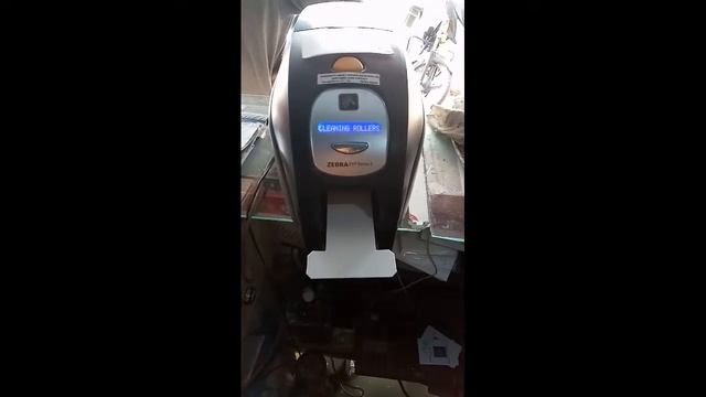 ZEBRA ZXP 3 HEAD CLEANING IN HINDI ज़ेबरा कार्ड प्रिंटर हेड क्लीन ||BY CHOUDHARY G смотреть онлайн