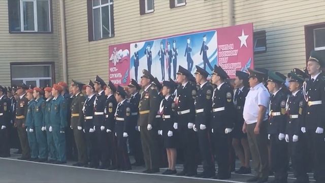 Горно-Алтайск. Торжественное построение кадетского корпуса. Ольга Павличенко смотреть онлайн