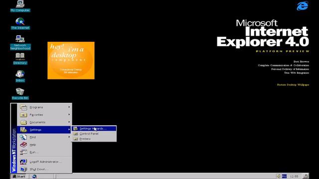 Обзор Windows NT 5.0 Build 1515 смотреть онлайн