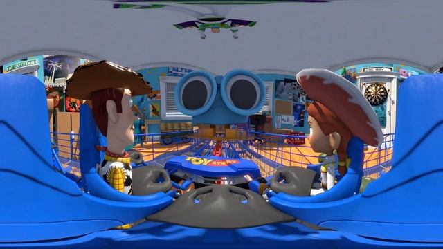 ? VR 360° Toy Story Roller Coaster Video
