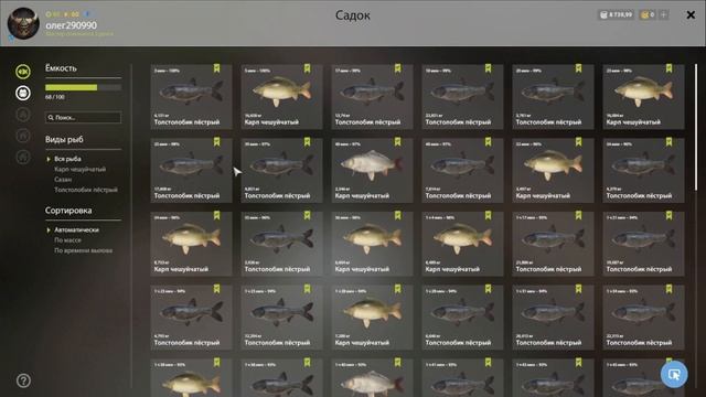 Русская рыбалка 4. RF4. р. Сура. Толстолобик пёстрый, карп, сазан. Фарм смотреть онлайн