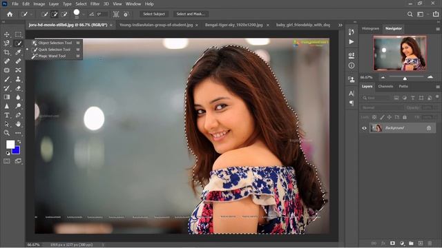 #4 Object Selection Tool | Quick Selection Tool | Magic Wand Tool | In Photoshop | In Hindi | By CS смотреть онлайн
