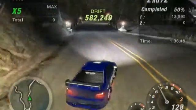 NFS UnderGround 2 Drift world record ! смотреть онлайн