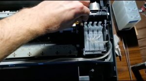 СНПЧ на Epson CX7300 скрыто и аккуратно!