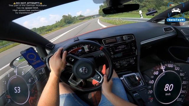 387HP VW Golf GTI TCR | TOP SPEED on AUTOBAHN [NO SPEED LIMIT] by AutoTopNL смотреть онлайн