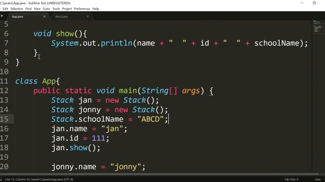 Static Method In Java | Static Keyword | PART - 2 смотреть онлайн