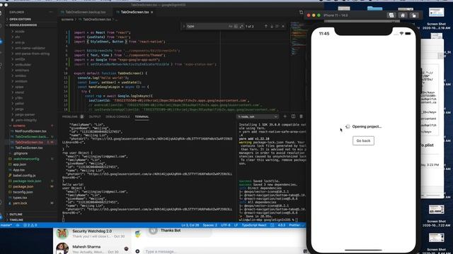 React Native Firebase Google Login Demo смотреть онлайн