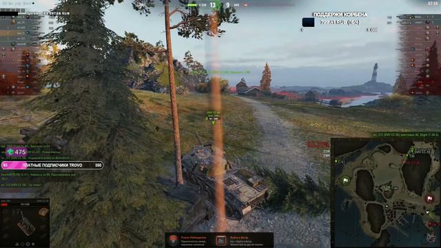 САМЫЙ ТУПОЙ ИГРОК ТАНКОВ #wot #korben #worldoftanks #топстрелок смотреть онлайн