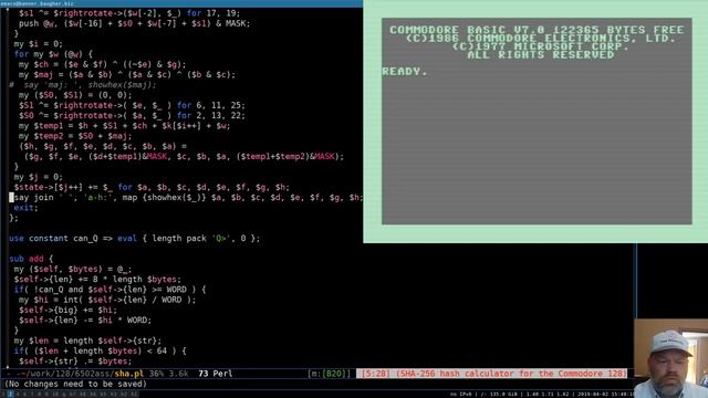 Commodore 128 Assembly #36: SHA-256 part 6 смотреть онлайн