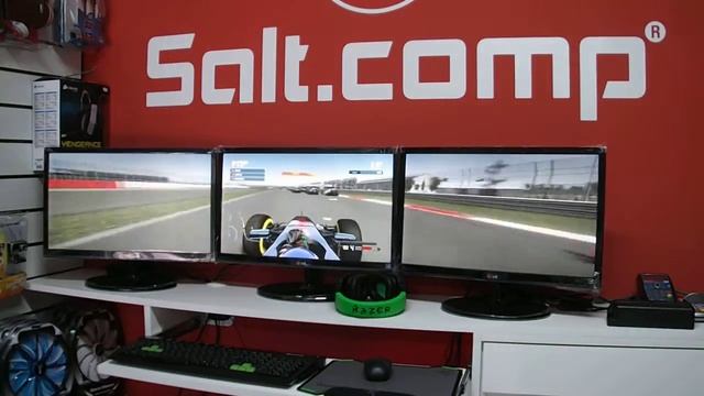 F1 2012 Nvidia 3D Vision Surround on GTX 780 Zotac by Salt.Comp Informática смотреть онлайн