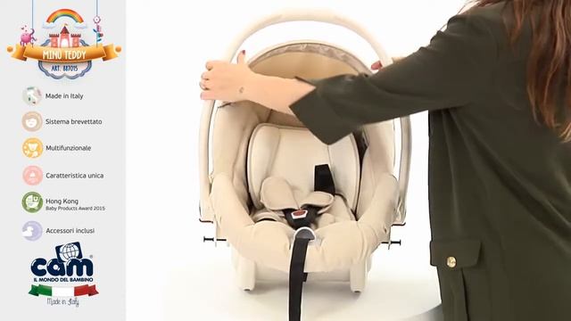 Бебешка количка MINU TEDDY CAM от detski-magazin.com смотреть онлайн