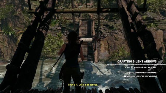 Shadow of the Tomb Raider | How to Tether the Bridge in Peruvian Jungle (Puzzle Solution) смотреть онлайн