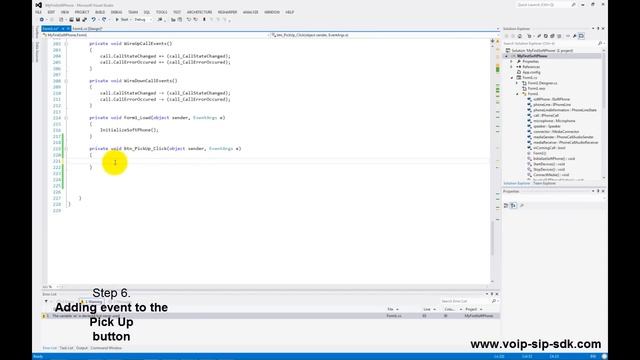 #2 How to develop a softphone by using Ozeki VoIP SIP SDK - Tutorial Part 2 смотреть онлайн
