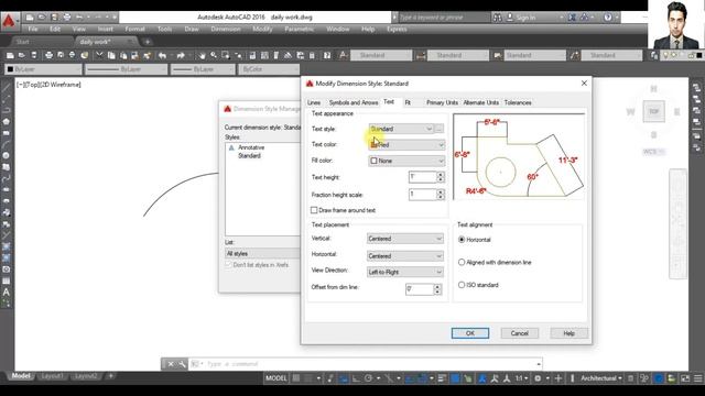AutoCAD CLASS 46 - How To Find Radius - Diameter and Angle in AutoCAD - English Subtitle смотреть онлайн
