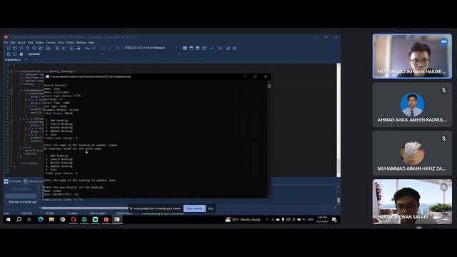 Futsal Booking System in C and Java Programming смотреть онлайн