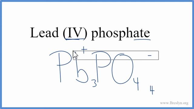 How to Write the Formula for Lead (IV) phosphate смотреть онлайн