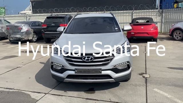 Hyundai Santa Fe 2016 4WD за 16500$ у нас на выгрузке авто из Южной Кореи 20.07.2020 смотреть онлайн