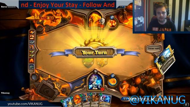 🃏 Hearthstone Adventure Mode Blackrock Mountain Baron Geddon смотреть онлайн