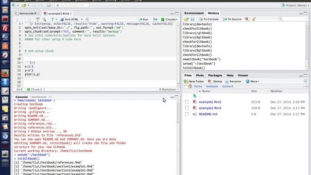 6 Build Gitbook with RStudio смотреть онлайн