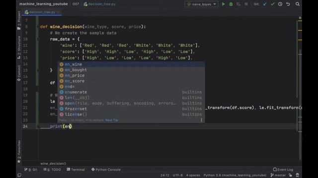 Decision Trees - Machine Learning in Python Tutorial (Lesson 7) смотреть онлайн