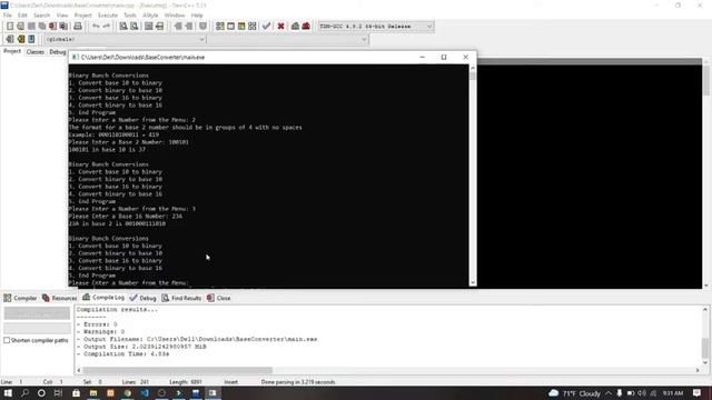 Base Converter In C++ With Source Code | Source Code & Projects смотреть онлайн