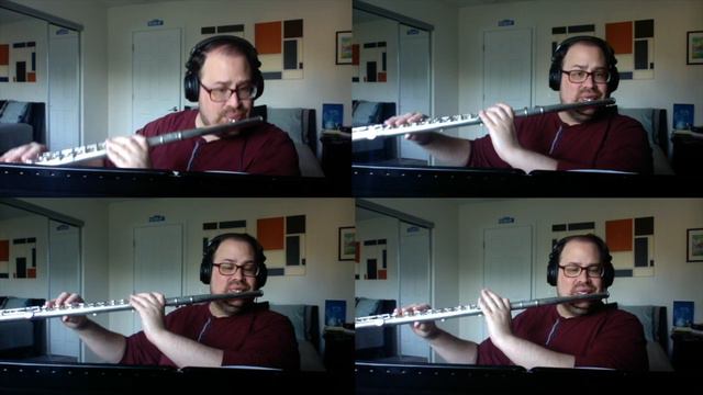 Pierre Max Dubois – Quatuor II. Passepied (Alto Flute Quartet) смотреть онлайн