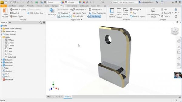 E1 Autodesk Inventor 2023 | Basic Modeling for Beginners Tutorial with Training Guide