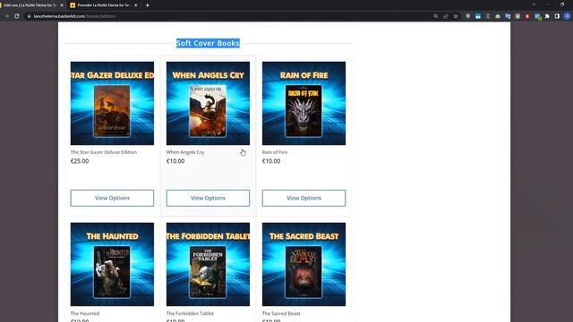 BackerKit Tutorial for backers of La Notte Eterna. смотреть онлайн