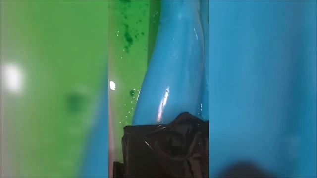 Wearing Latex In A Bathtub With Slime