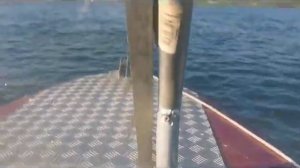 Лодка Ока 4 и Gladiator G30FES  скорость