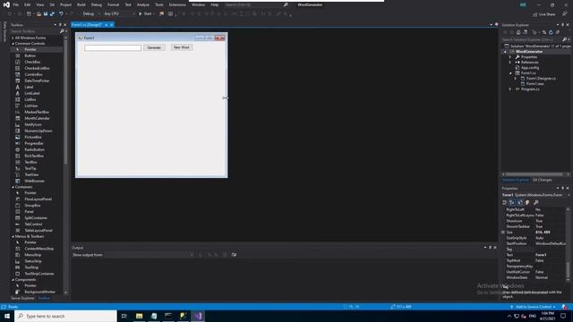 Word Generator - The Making, Windows Forms (C#), SQL Server on Ubuntu смотреть онлайн